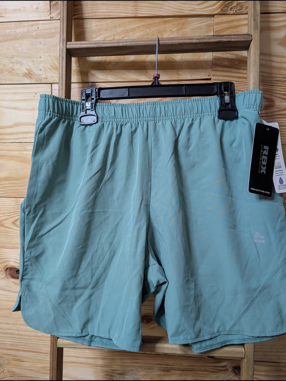 RBX Men's Teal Athletic Shorts